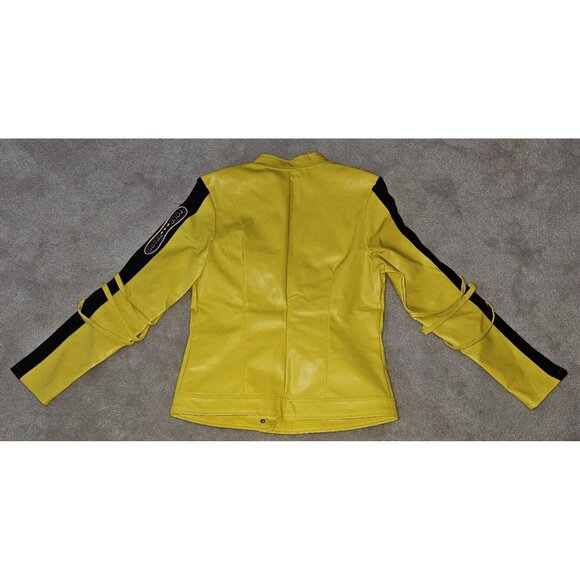 Kill Bill Costume Bride Beatrix Miramax 3pc Costume Wig Jacket PANTS NEED REPAIR - Picture 5 of 16